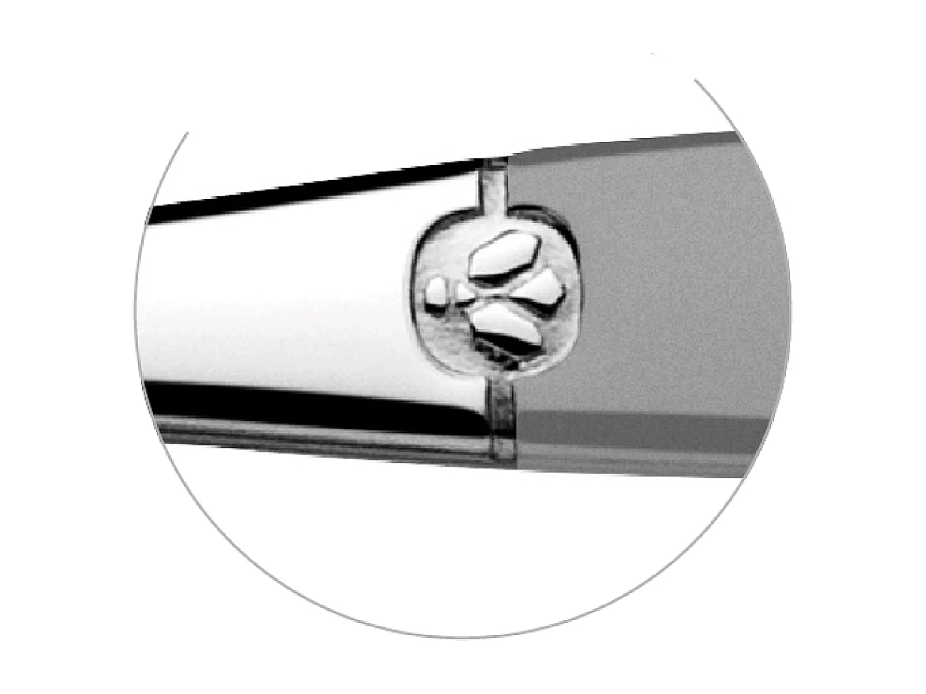 Jet Sablé - Bloc bois d'acacia 6 couteaux steak