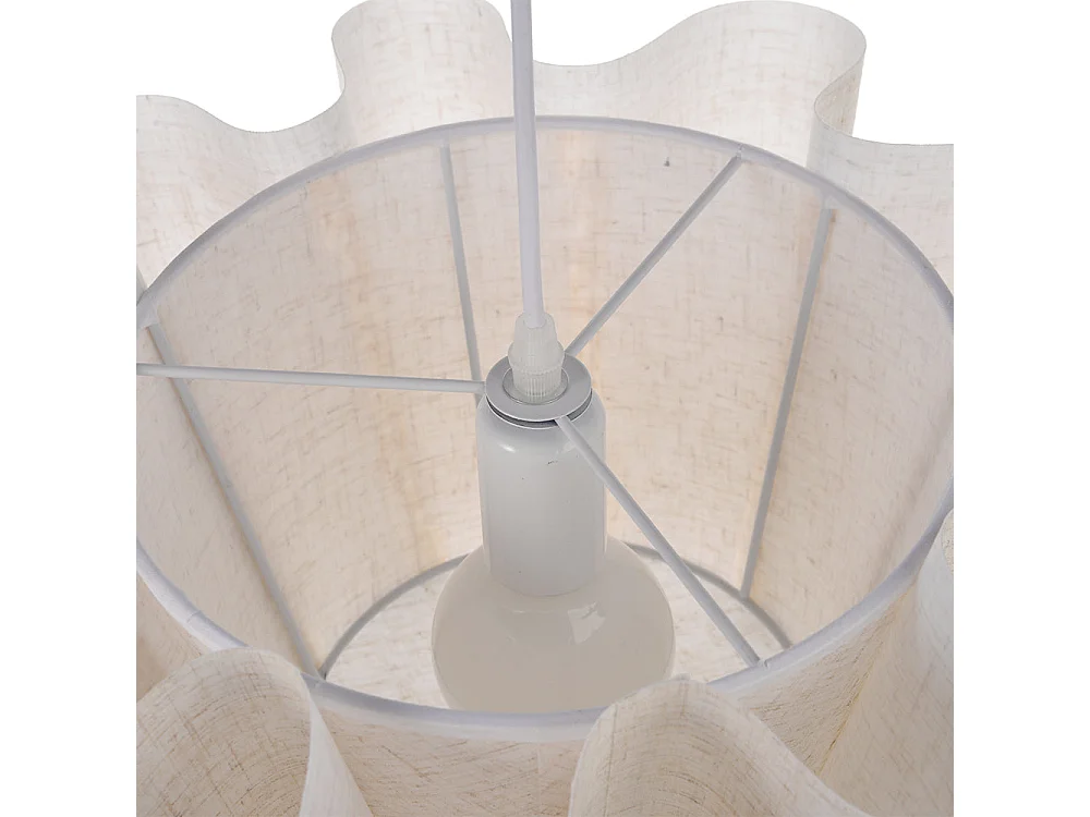 Suspension luminaire en plastique pour plafond de lanterne d40cm x h20cm