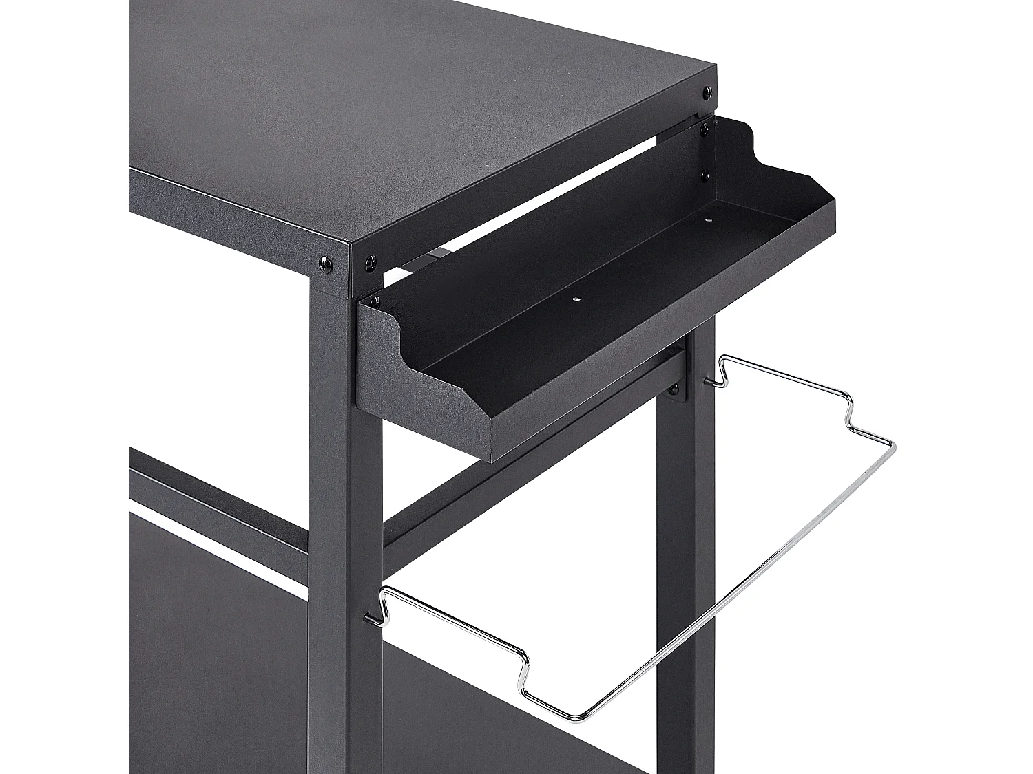 Chariot de service de jardin STALETTI Métal Noir