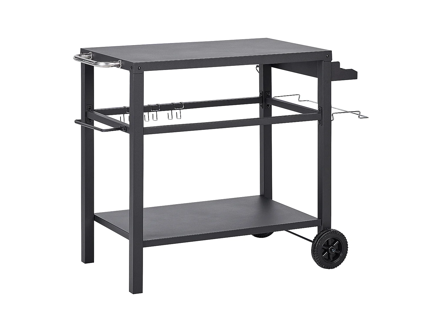Outdoor-Servierwagen STALETTI Metall Schwarz