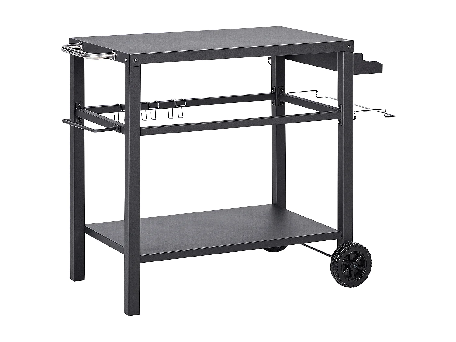 Outdoor-Servierwagen STALETTI Metall Schwarz
