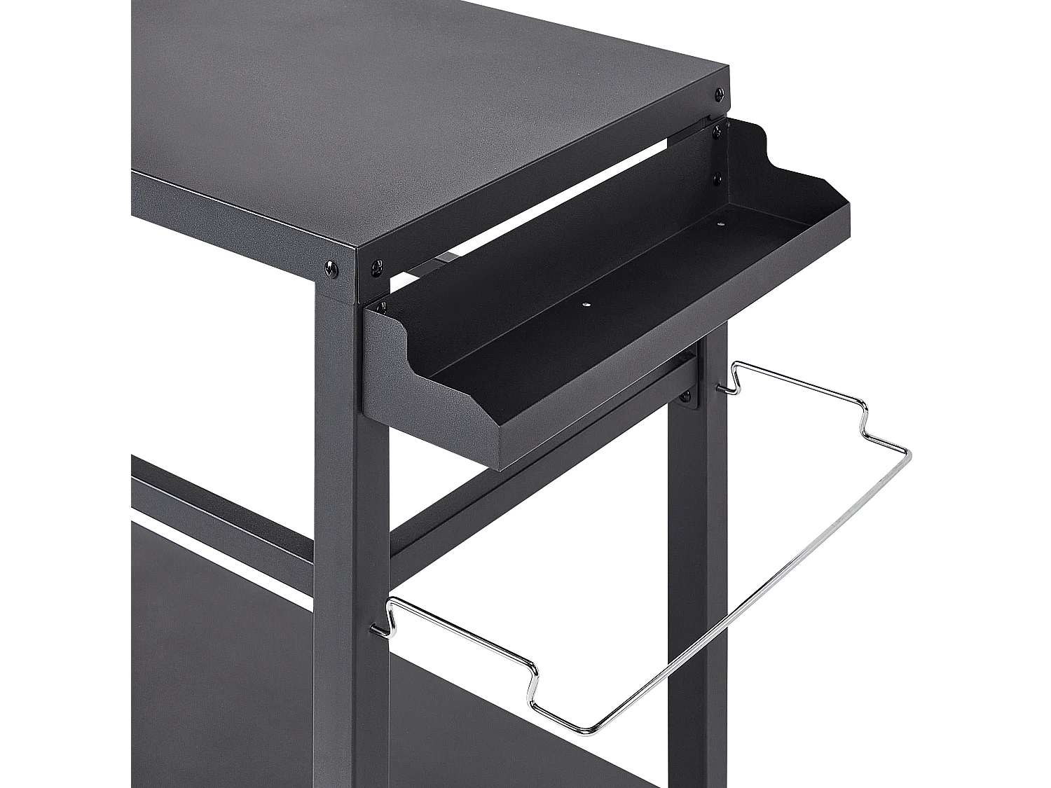 Chariot de service de jardin STALETTI Métal Noir