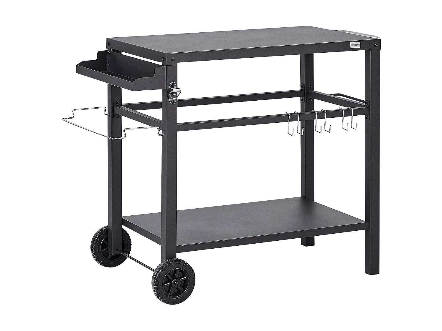 Chariot de service de jardin STALETTI Métal Noir