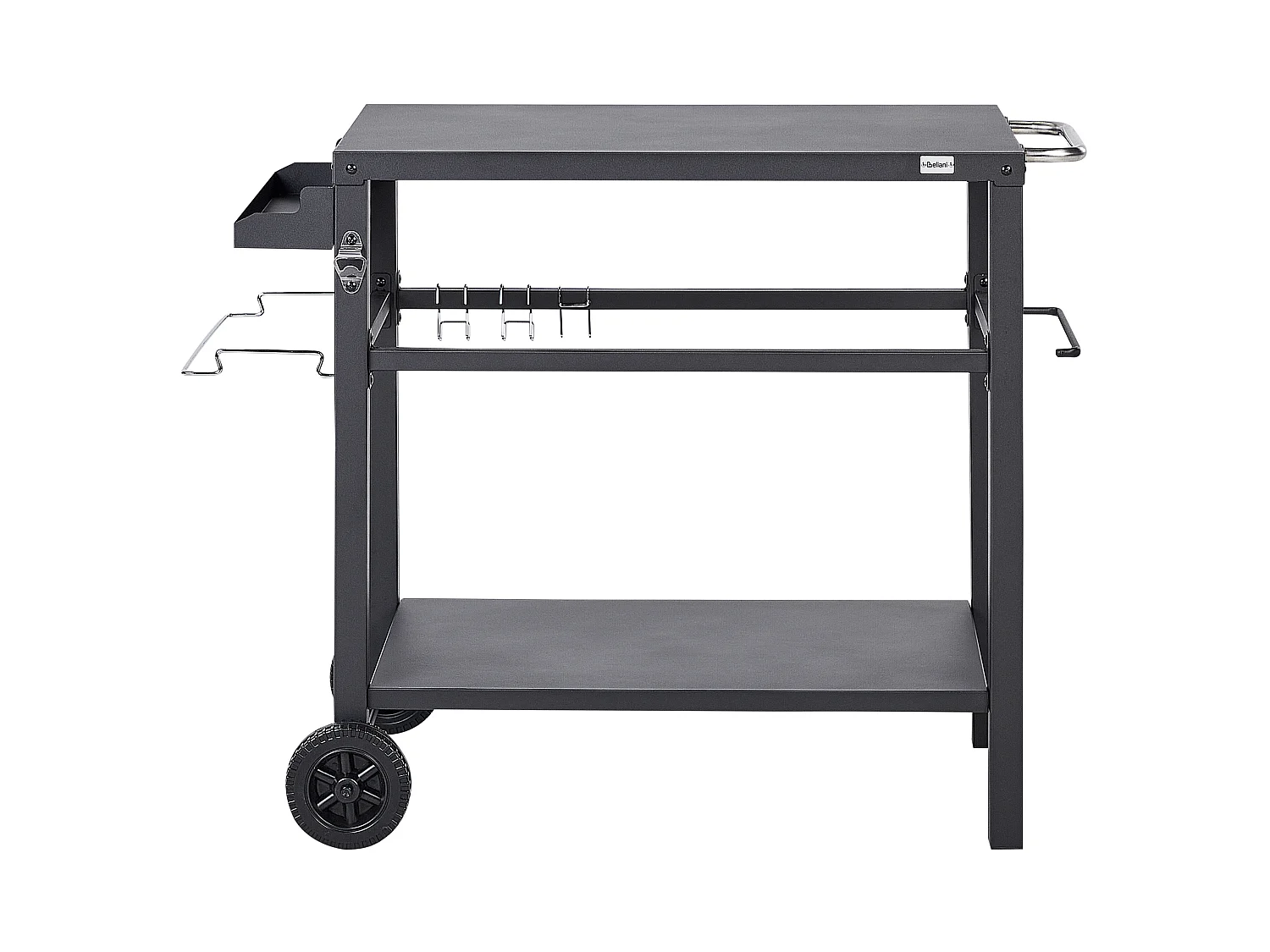 Chariot de service de jardin STALETTI Métal Noir