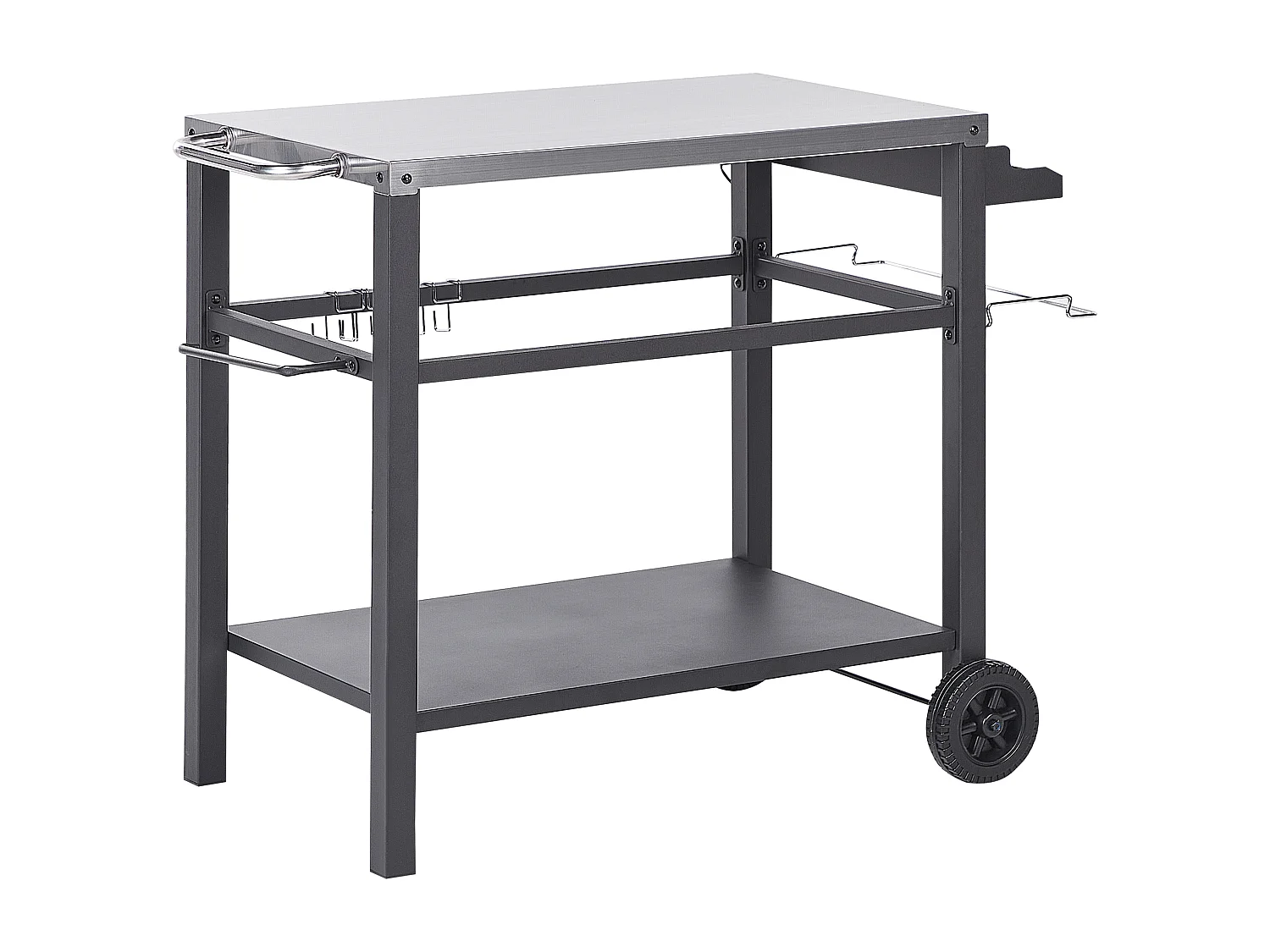 Chariot de service de jardin SPIAZZI Métal Noir