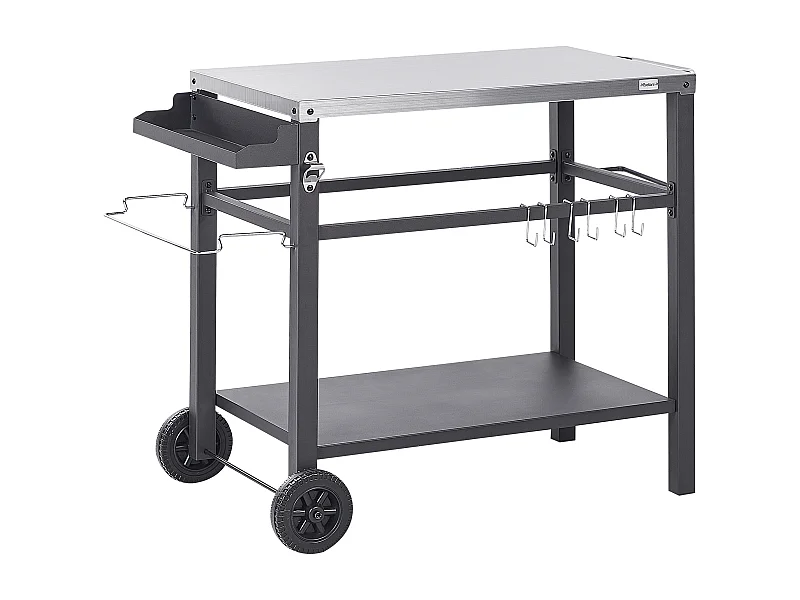 Carrinho de servir para jardim SPIAZZI Metal Preto