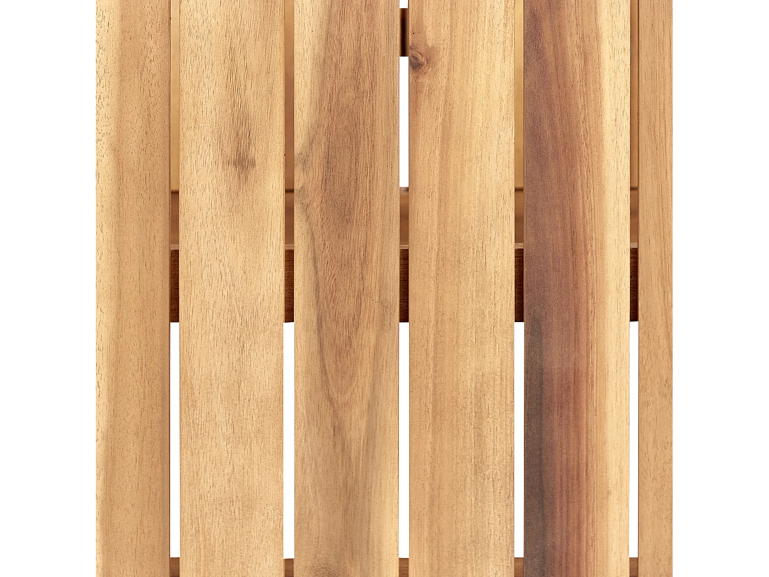 Chariot à boissons de jardin SASSARI II Bois d'acacia certifié Marron clair