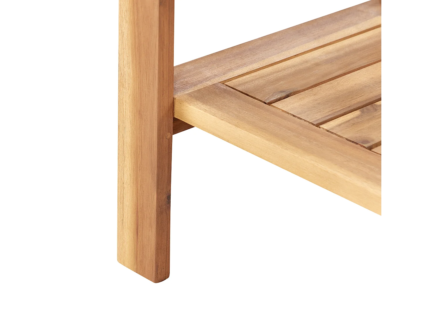 Carrello per bevande da giardino SASSARI II Legno di acacia certificato Marrone chiaro