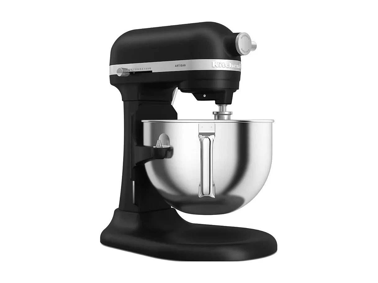 Kitchenaid Robot pâtissier à bol relevable 5.6 l 375w noir réglisse - 5ksm60spxebm