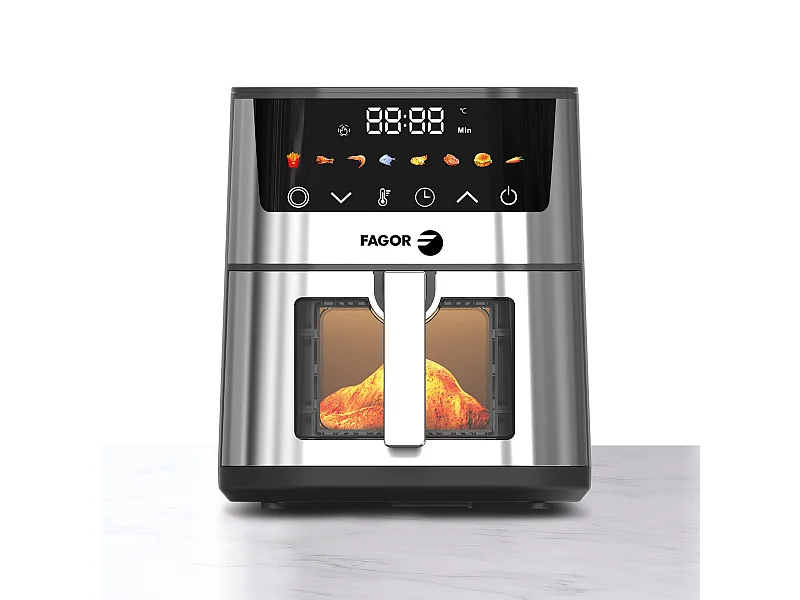 Fagor Friteuse sans huile 5l 1400w inox - fgaf220v-1