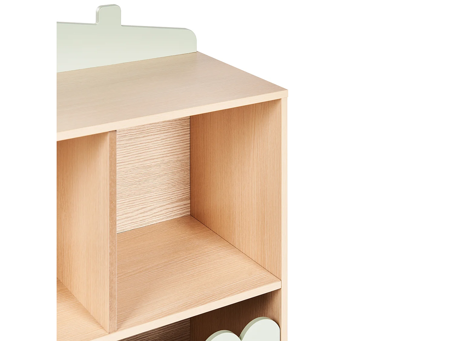 Meuble de rangement LACKEY 86 cm Vert clair