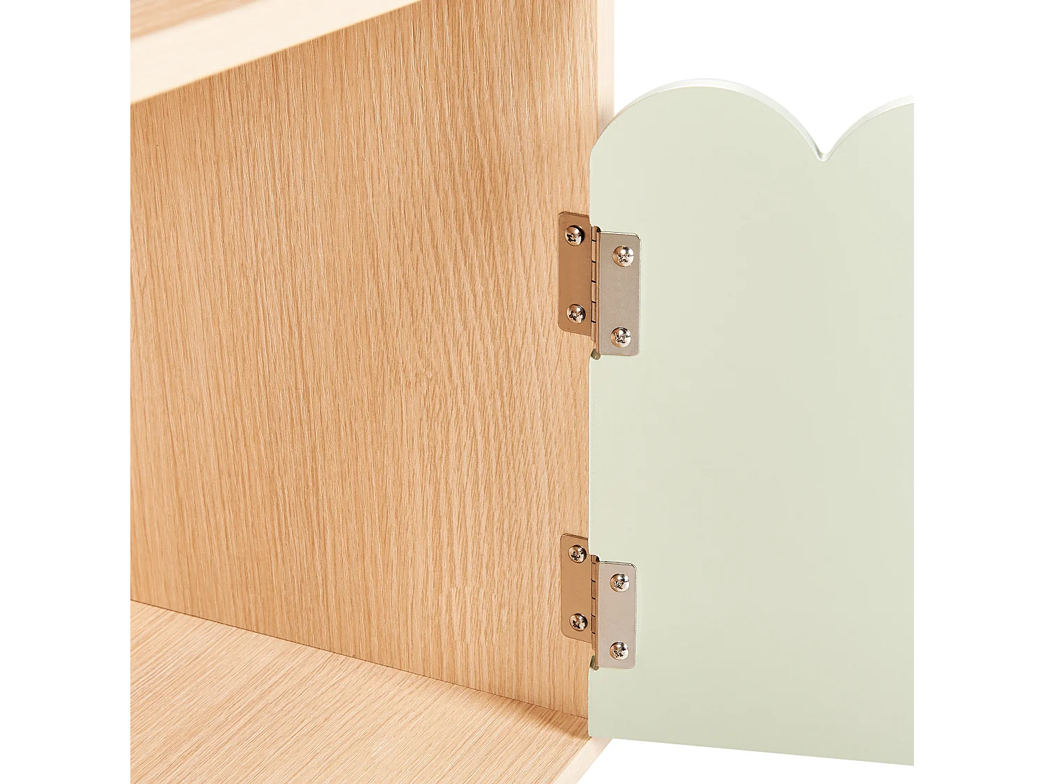 Meuble de rangement LACKEY 86 cm Vert clair