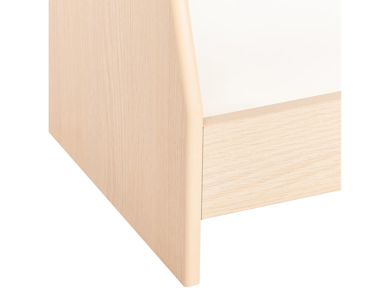 Boekenkast met 4 planken LILOET Bewerkt hout 70 cm Lichtbruin