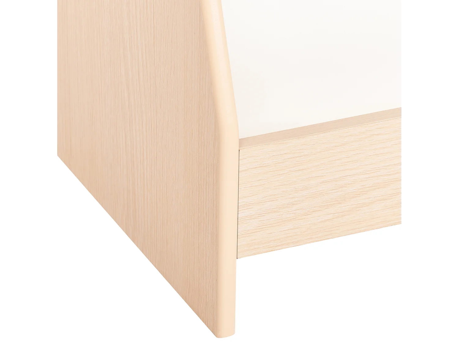 Bibliothèque 4 étagères LILOET 70 cm Marron clair