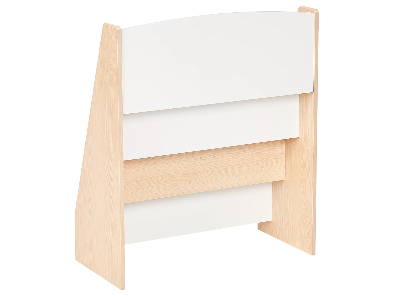 4 Tier Bookcase LILOET 70 cm Light Brown
