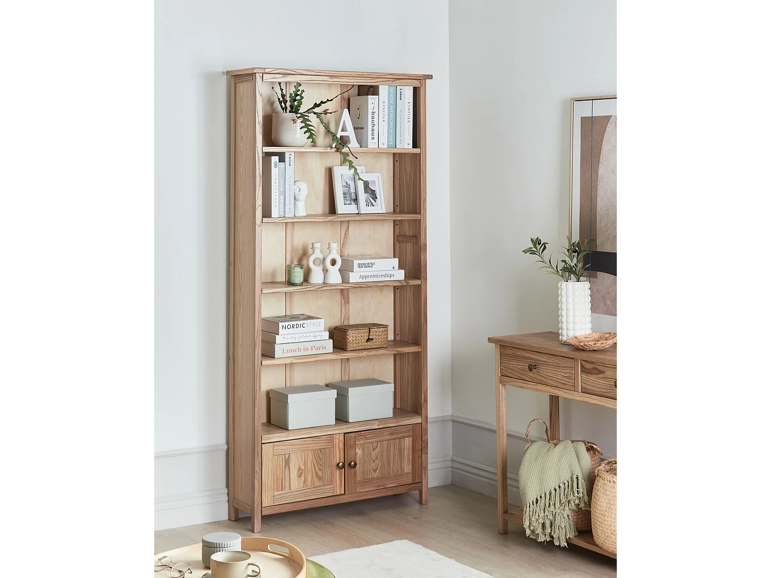 Bibliothèque SALTON Sassafras 179 cm Marron