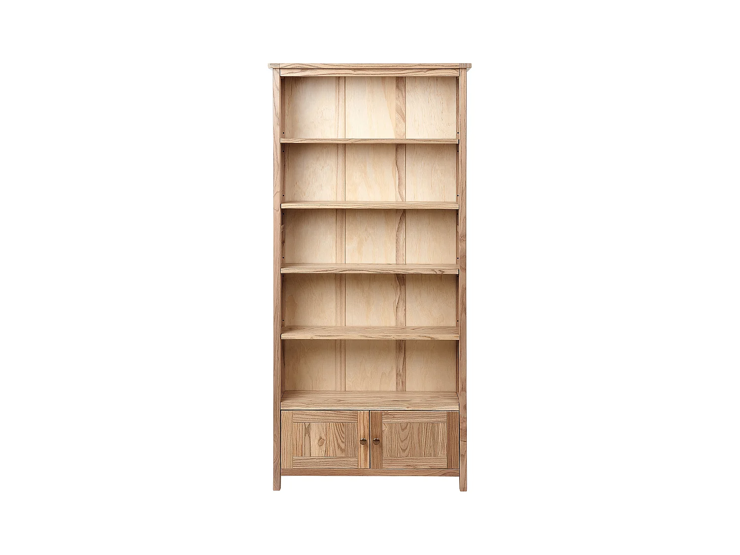 Bücherschrank SALTON Holz 179 cm Braun