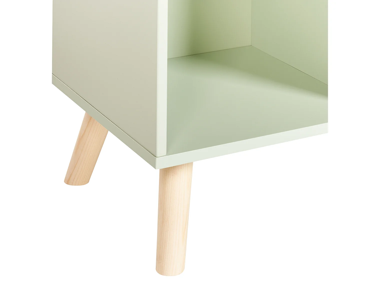 Libreria a 3 ripiani LILOET Derivati del legno 102 cm Verde chiaro
