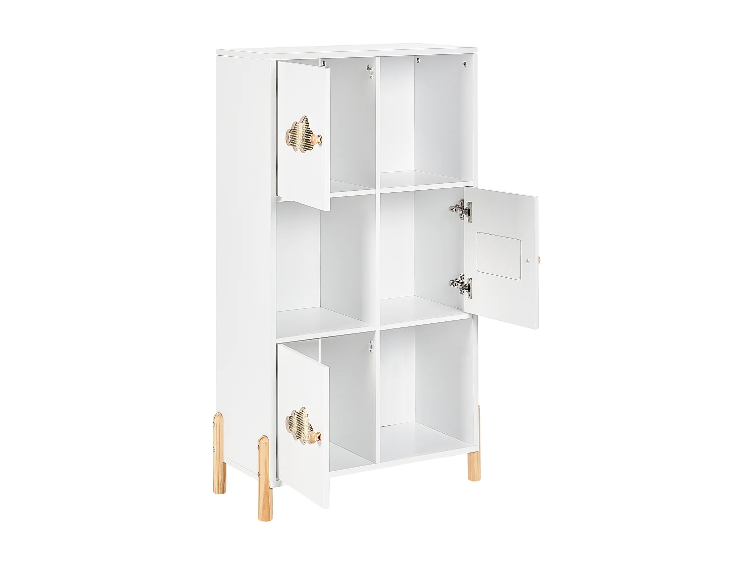 Meuble de rangement CLOUDY 111 cm Blanc
