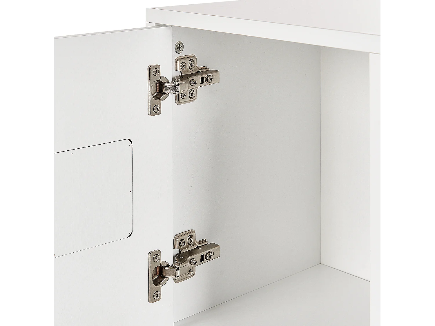 Meuble de rangement CLOUDY 111 cm Blanc