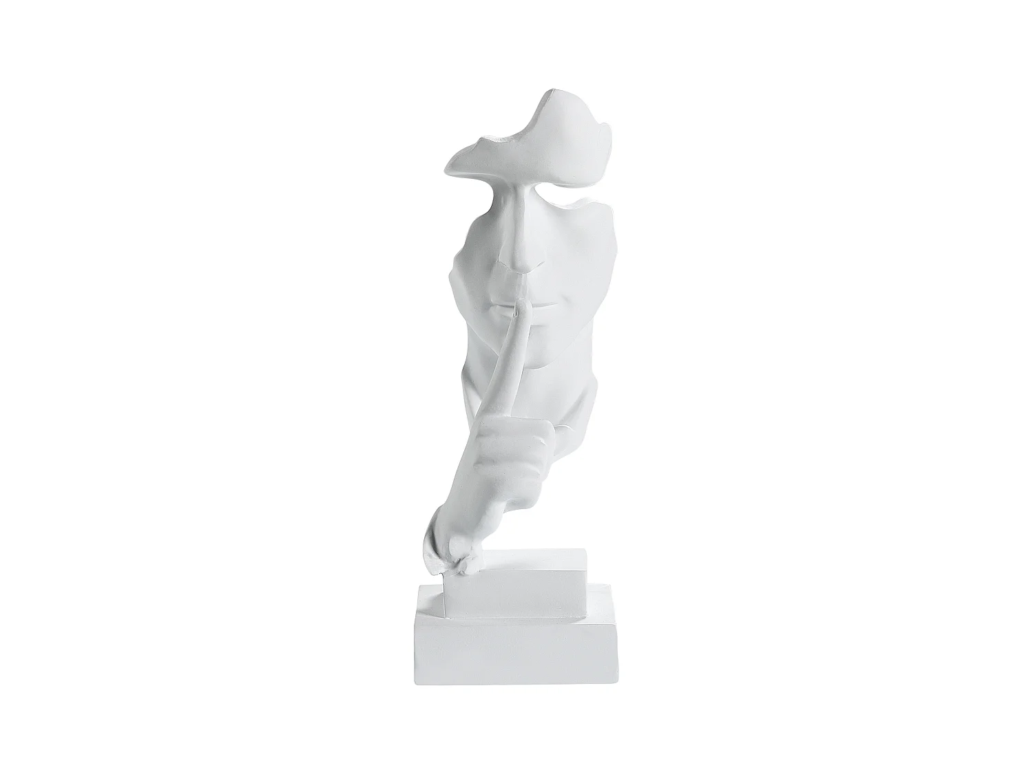 Accessoire Décoratif Visage RAAHE Blanc