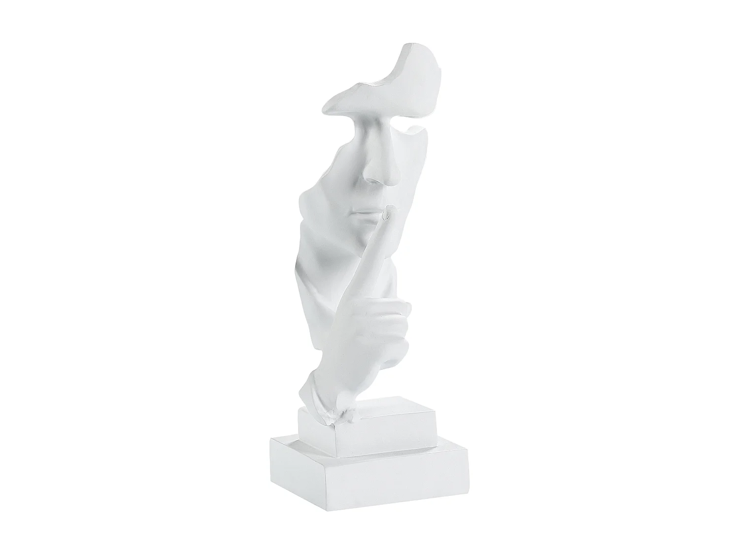 Acessório decorativo Rosto RAAHE Branco