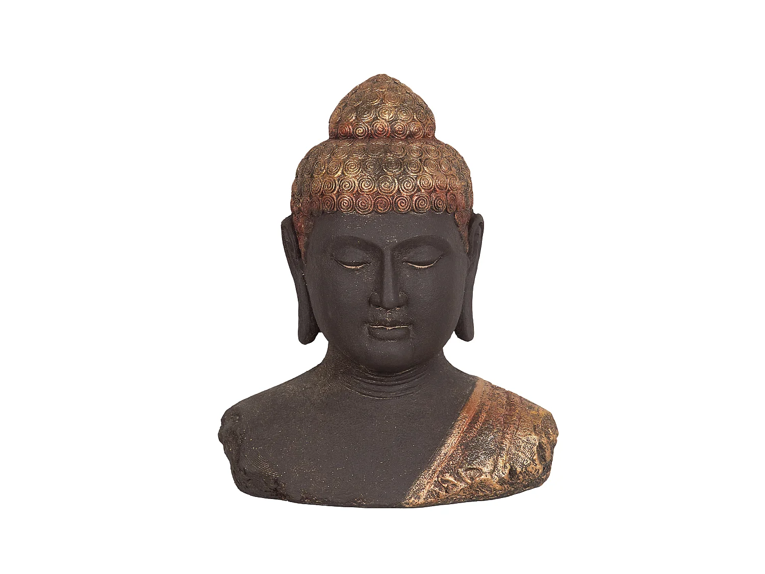 Accessoire Décoratif Bouddha CARUM Céramique Noir