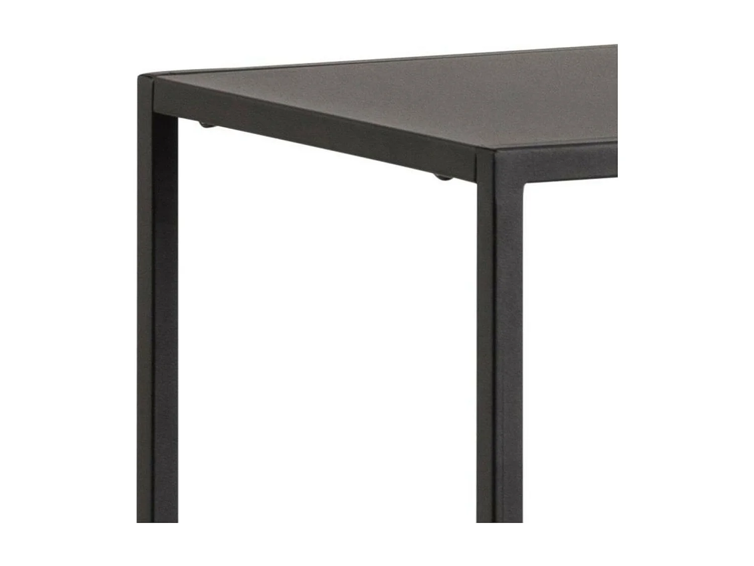 Bibliothèque scandinave en métal noir 3 tablettes - HARLOW
