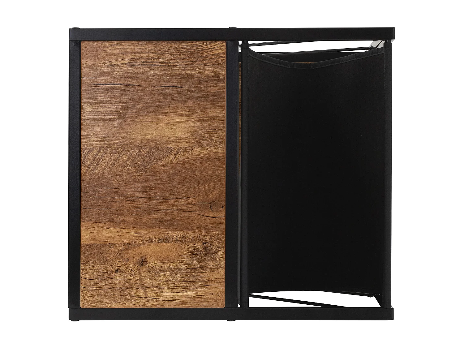 Tavolino da caffè per salotto con scomparto riviste tavolo lounge  48 x 54 cm