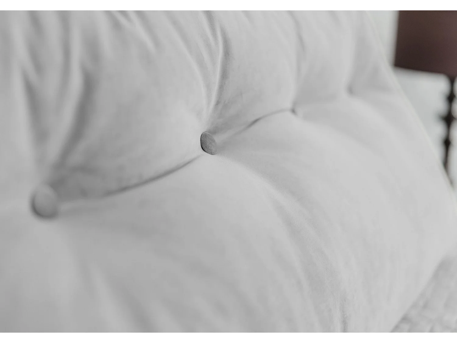 Rückenkissen Triangel für bett grau 200