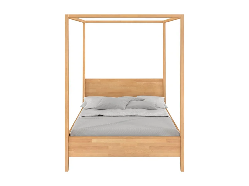 Himmelbett Canopy 140/200 in naturfarben