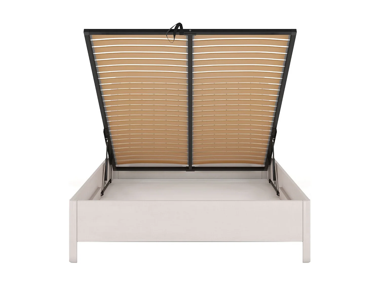 Łóżko bukowe Visby MODENA BC, 180X200, biały/ecru