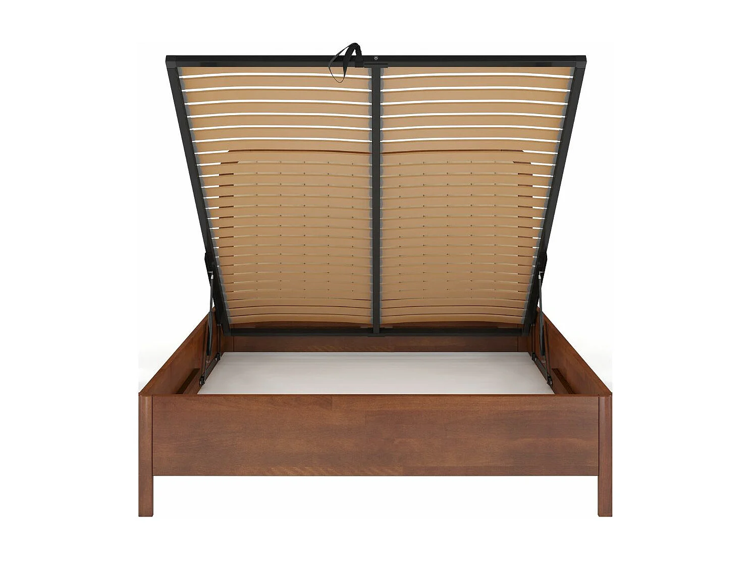 Łóżko bukowe Visby MODENA BC, 180X200, orzech/ecru