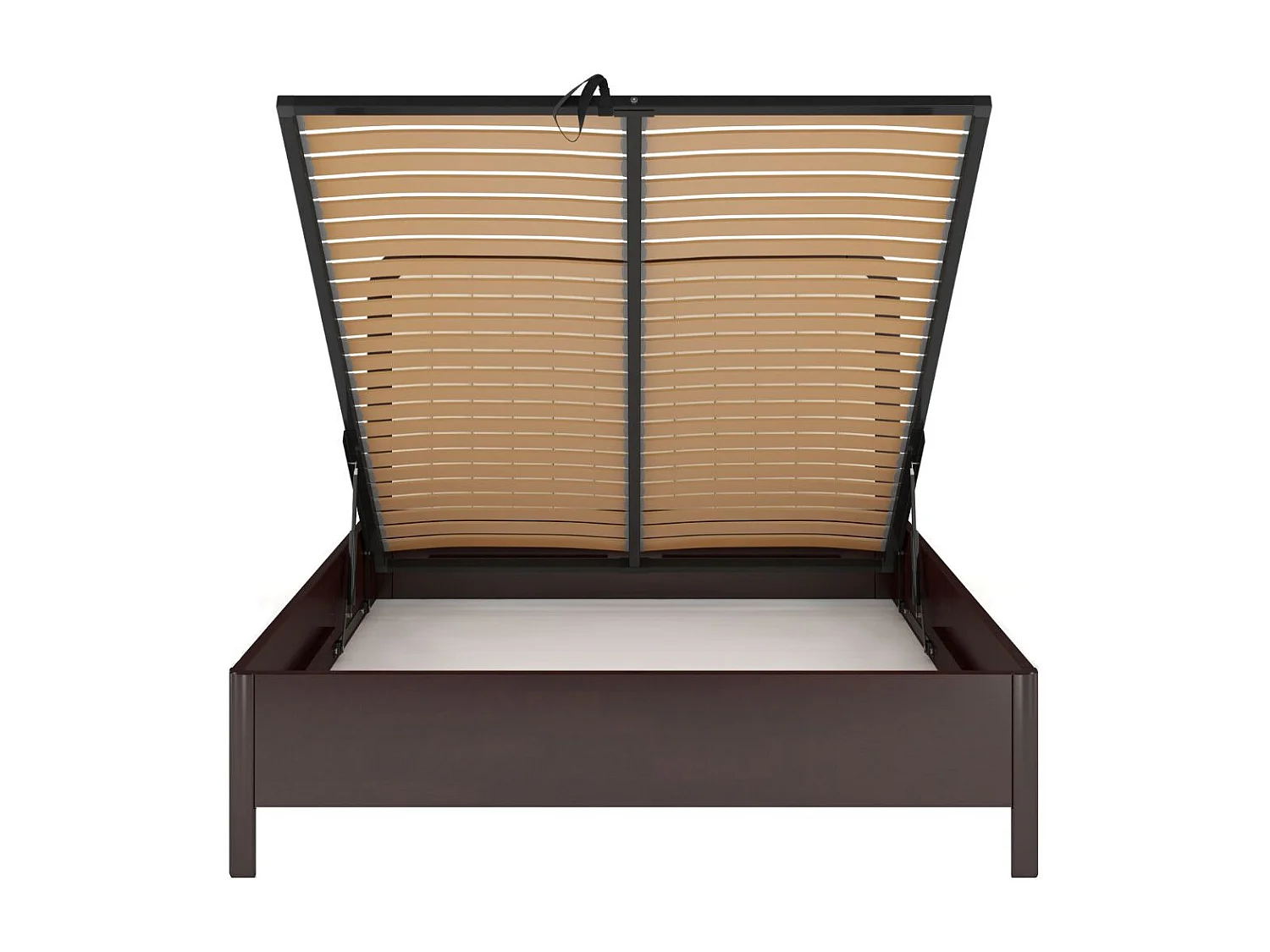 Łóżko bukowe Visby MODENA BC, 140X200, palisander/ecru