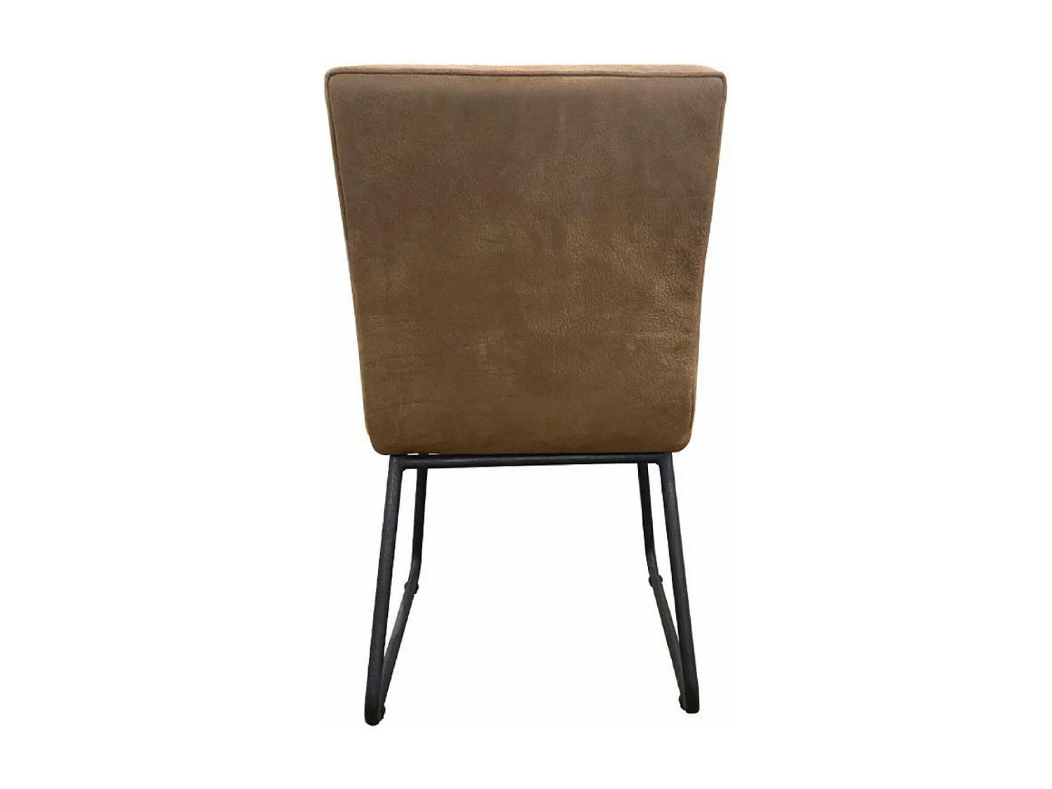 Lot de 2 chaises marcella en cuir personnalisable Cuir Marron - Les Étoffes Interior's