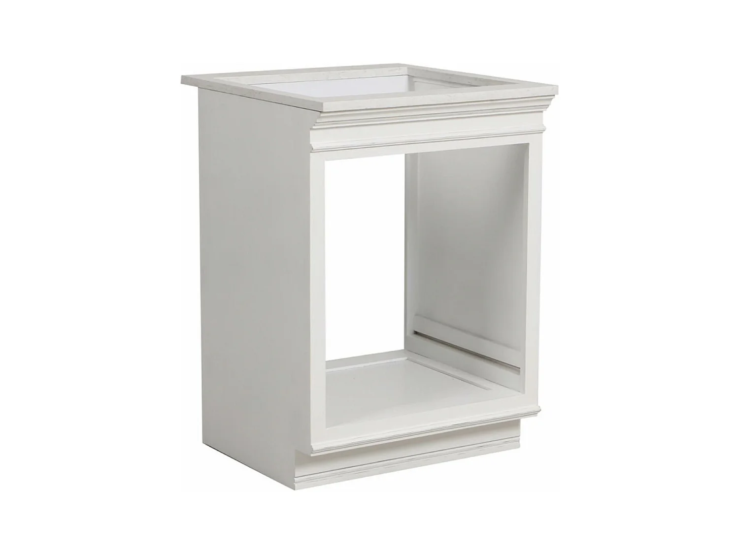 Plan de travail meuble bas four Pierre Blanc - Harmonie Interior's