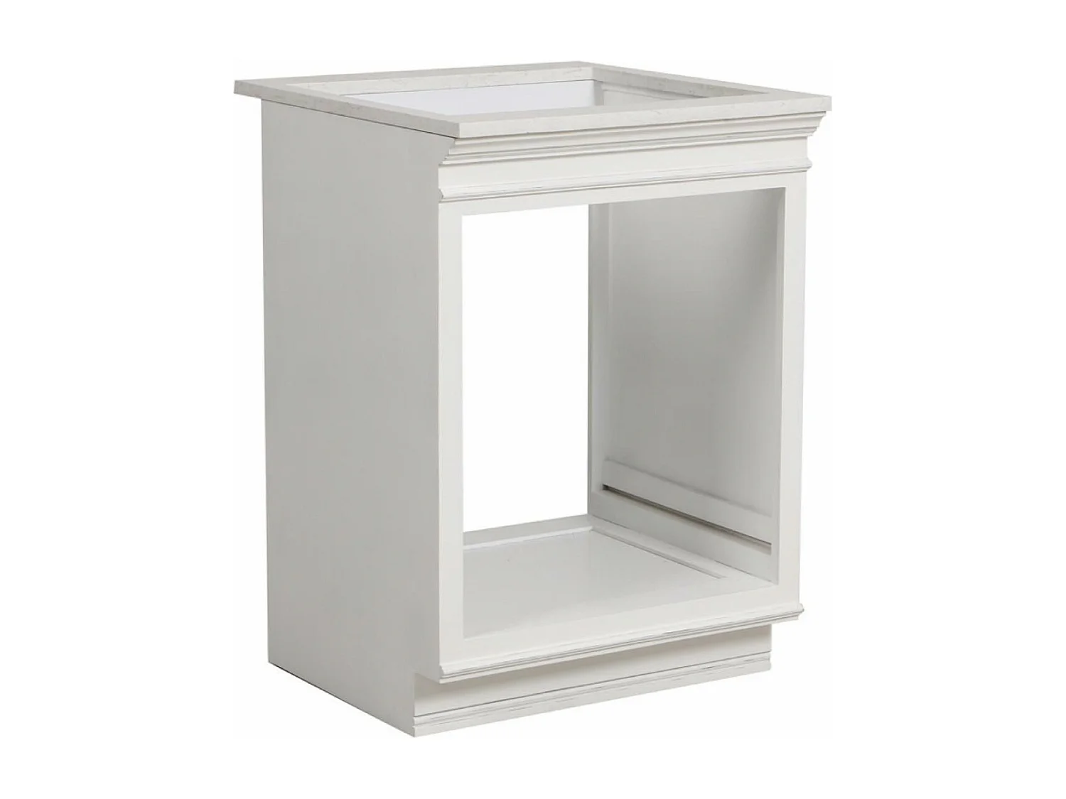 Plan de travail meuble bas four Pierre Blanc - Harmonie Interior's