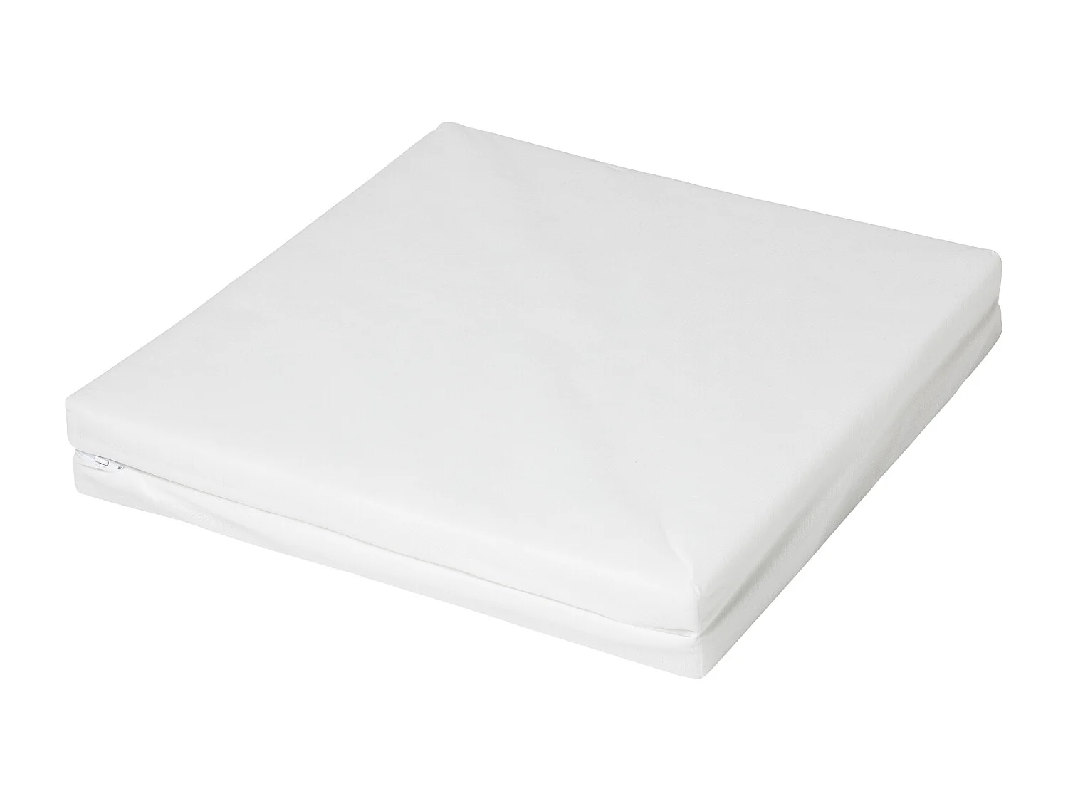 Matelas bébé pliable 60 x 120 cm - 100 % polypropylène - Blanc