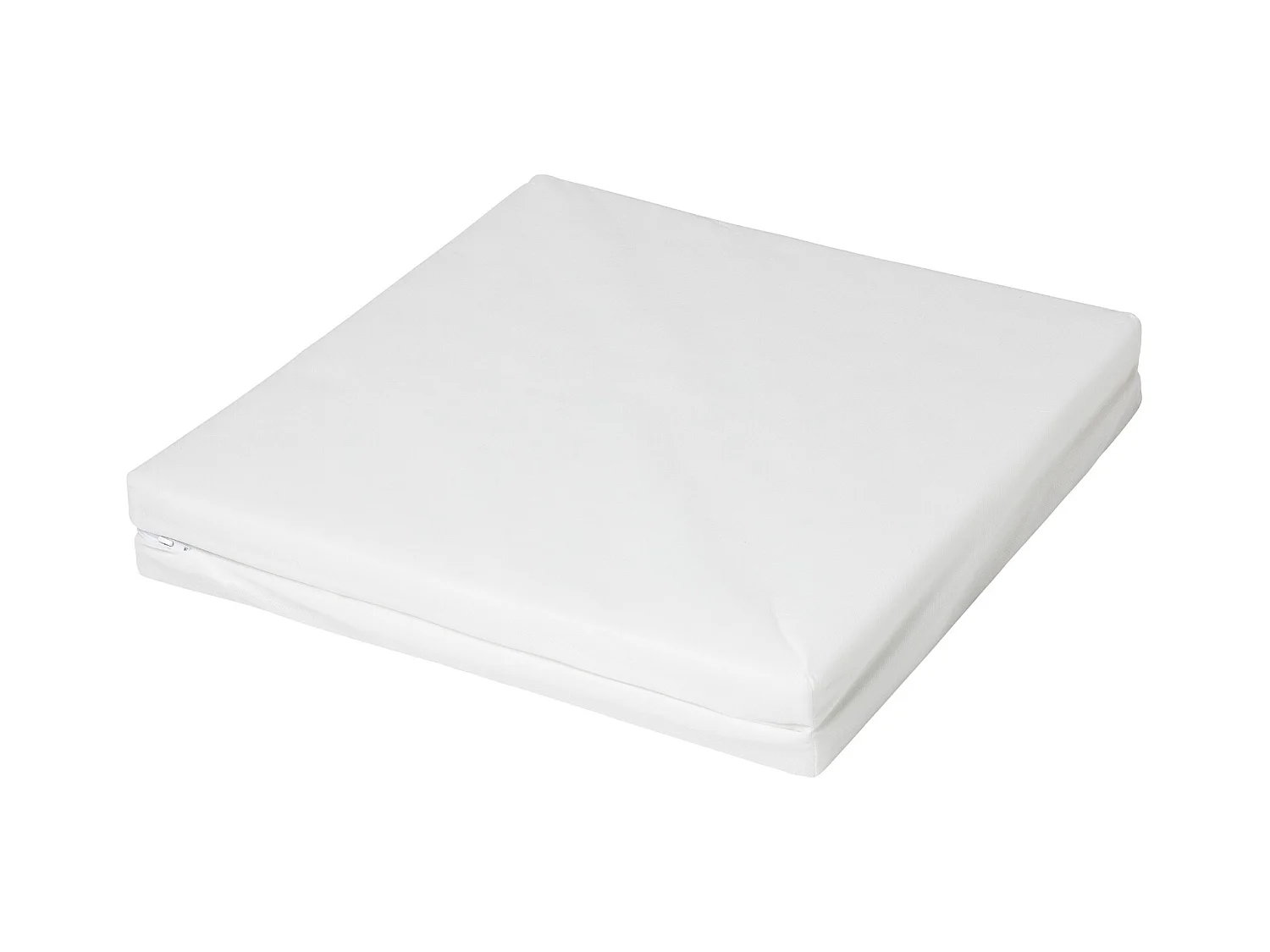 Matelas bébé pliable 60 x 120 cm - 100 % polypropylène - Blanc