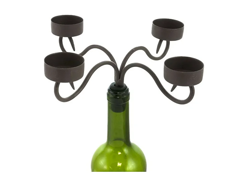 Bougeoir Chandelier 4 bougies 22.50 x 22.50 cm