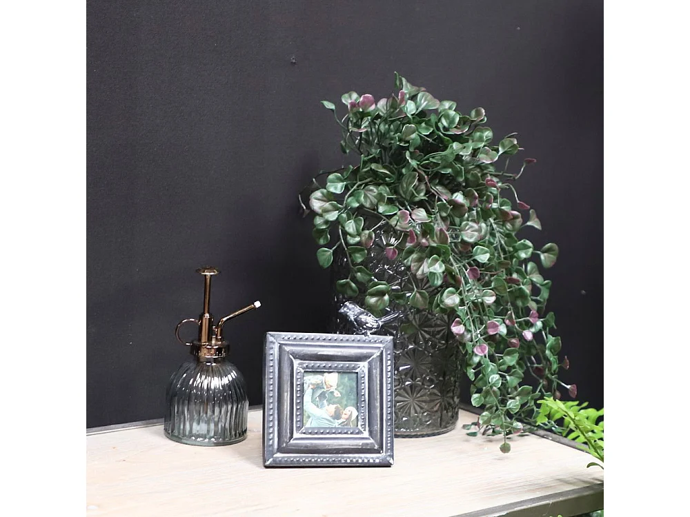 Cadre photo en métal noir 12.5 x 16