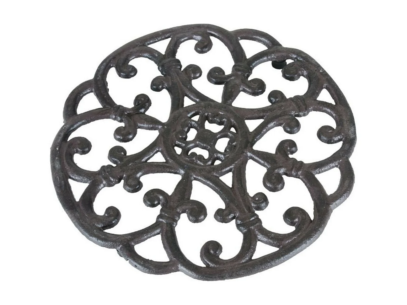 Dessous de plat en fonte marron d.20 cm