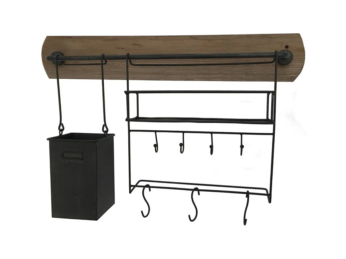 Etagère murale rangement cuisine 60cm