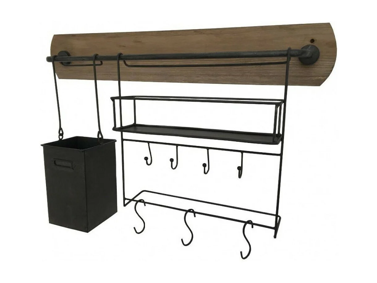 Etagère murale rangement cuisine 60cm