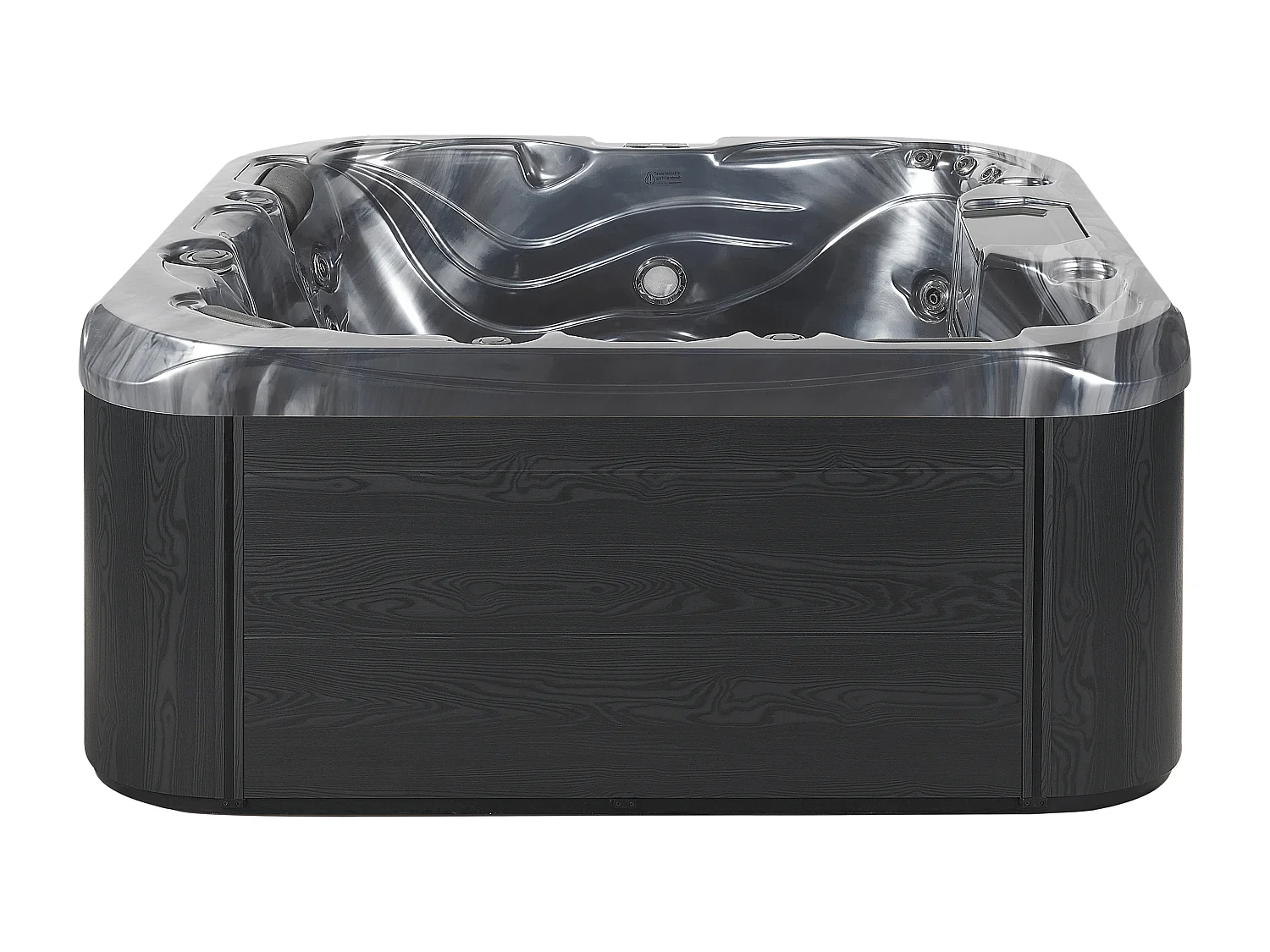 Spa d'extérieur avec LED LASTARRIA Gris graphite