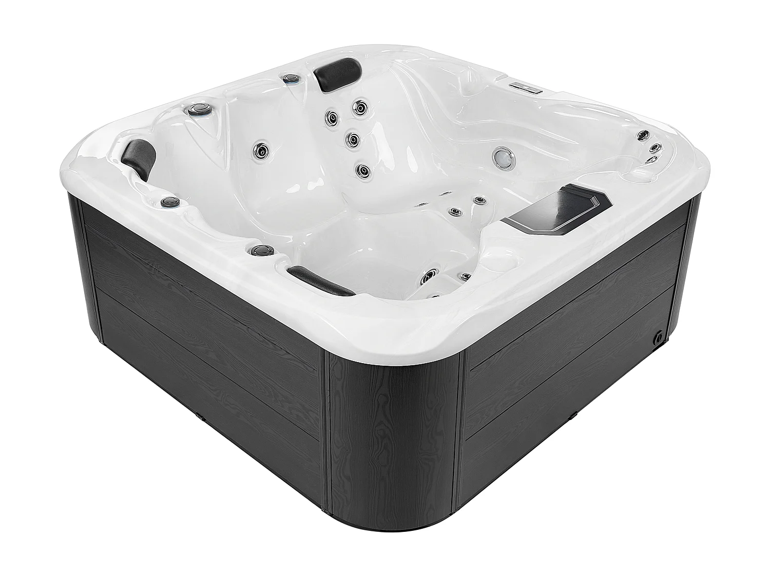 Outdoor hottub met LED LASTARRIA Wit