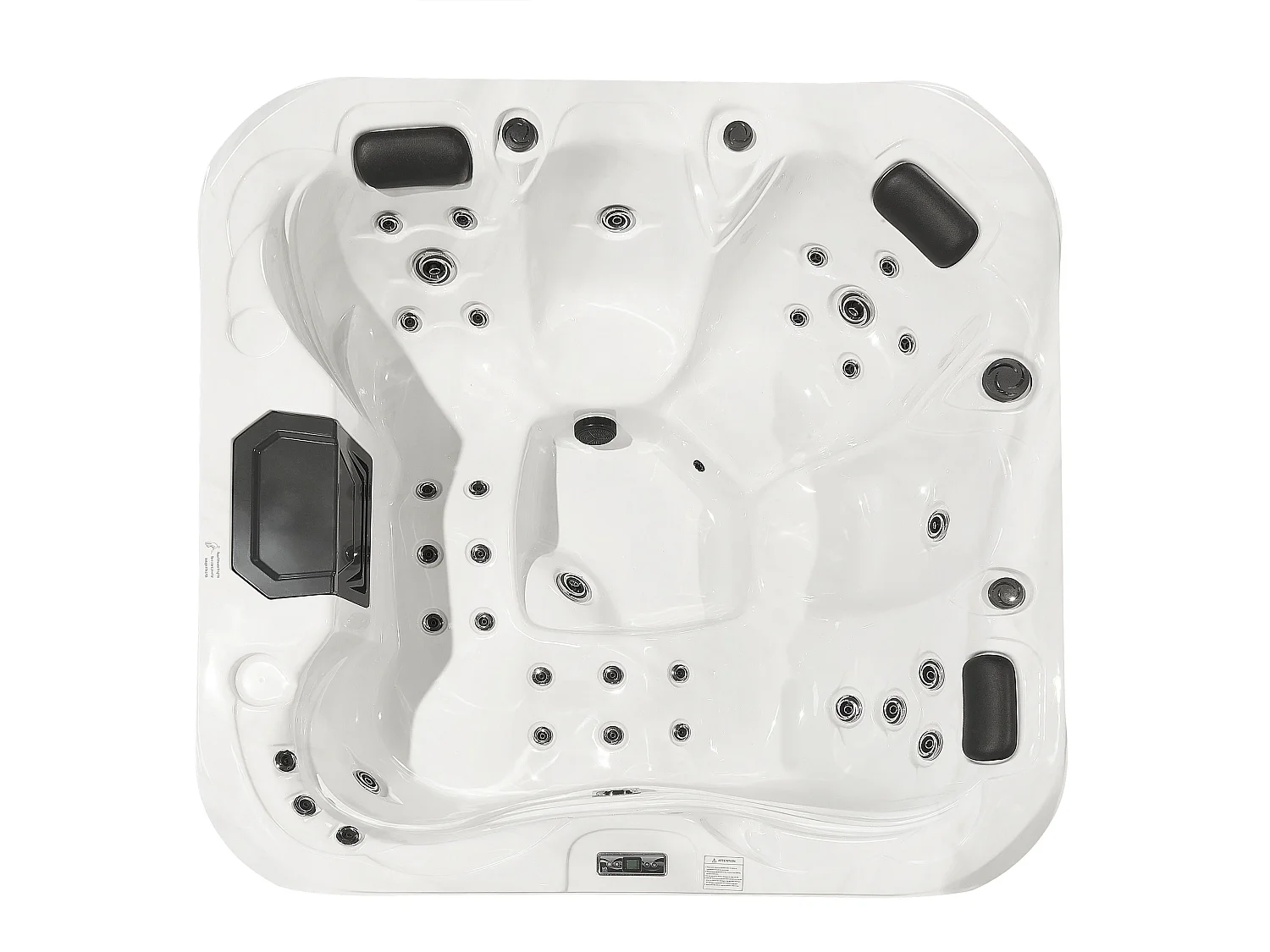 Outdoor hottub met LED LASTARRIA Wit