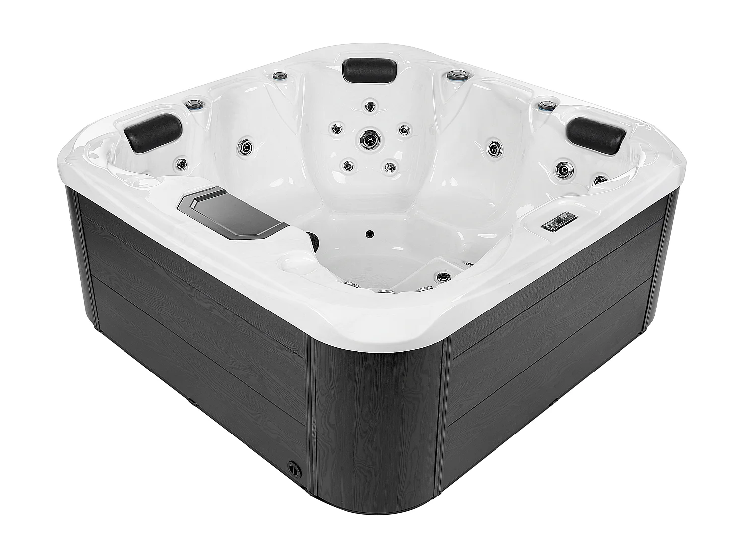 Outdoor hottub met LED LASTARRIA Wit