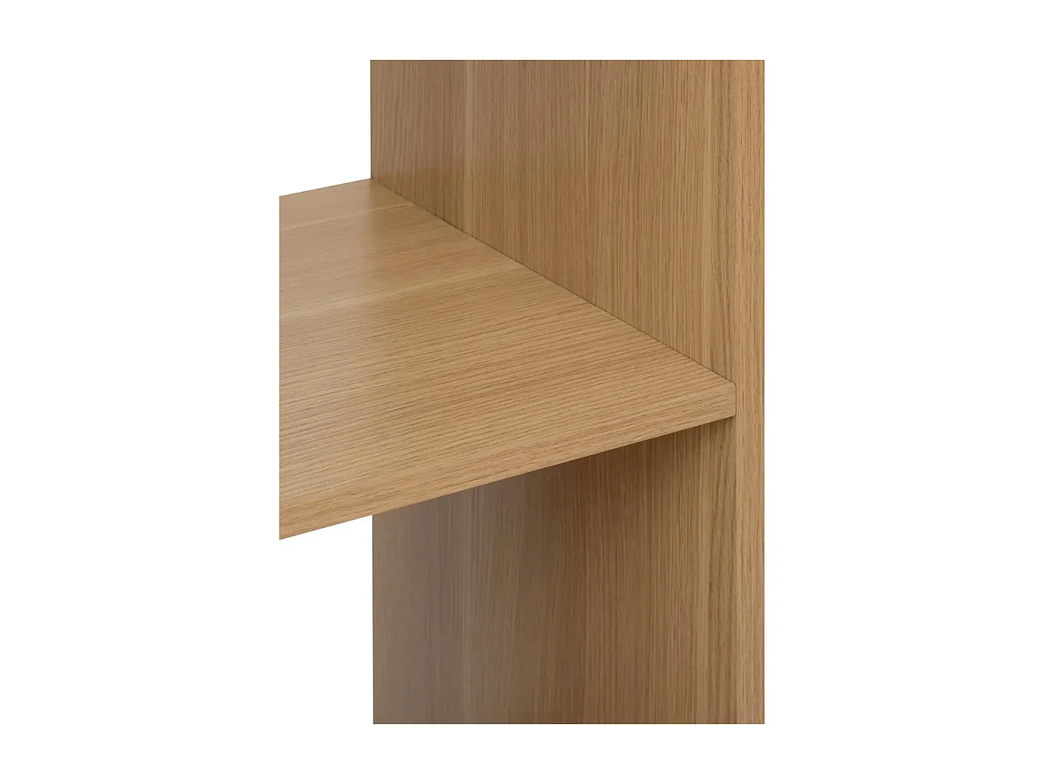 Bibliothèque 4 Niveaux "Tasso" 159cm Naturel