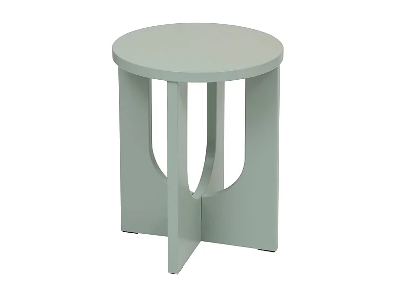 Table d'Appoint Design "Bloom" 50cm Vert de Gris